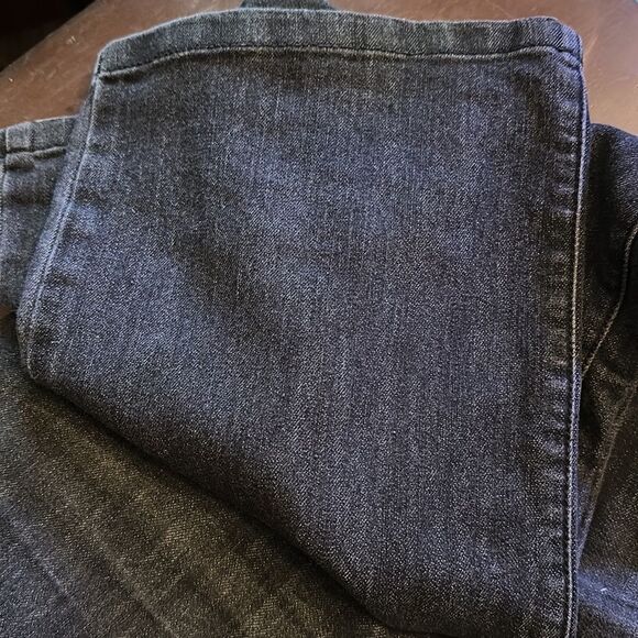 Gloria Vanderbilt Women's Black Boot Cut Jeans Size 18 – Classic Fit Denim - Picture 3 of 6